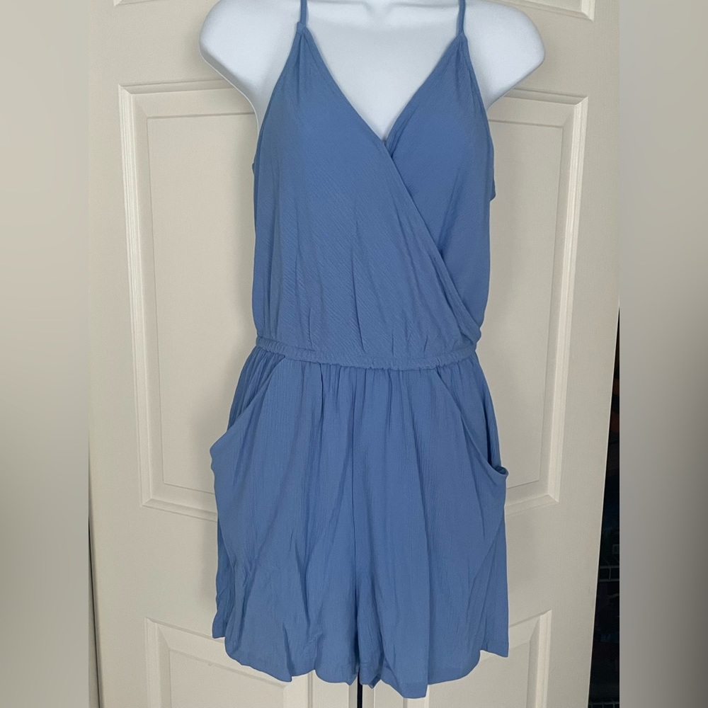 Blue Romper